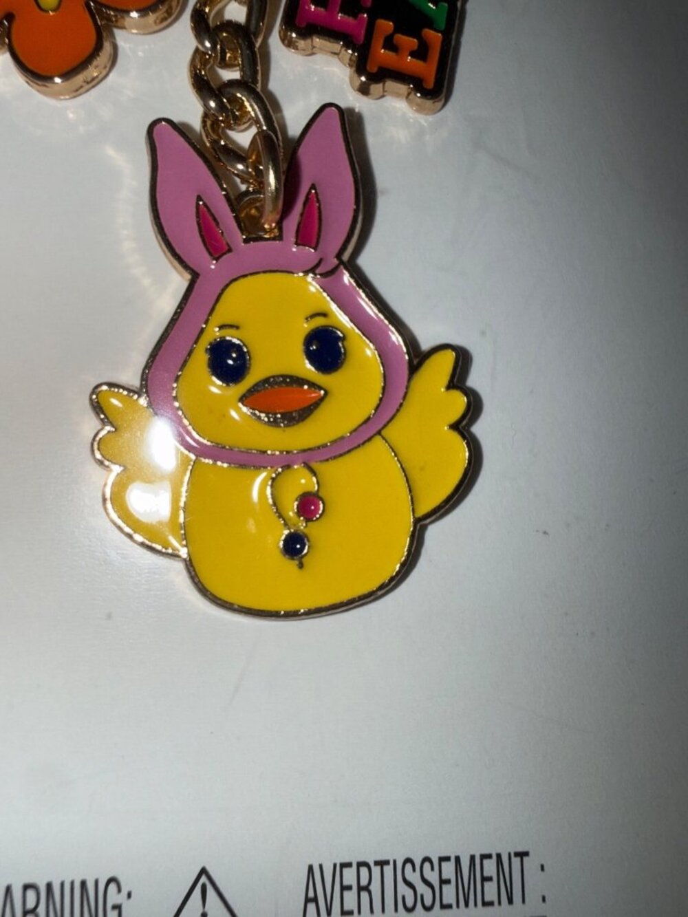 Easter-Themed Creatology Cup Charm With Bunny Chick & Flower Design For Ages 4+ - Picture 2 of 3